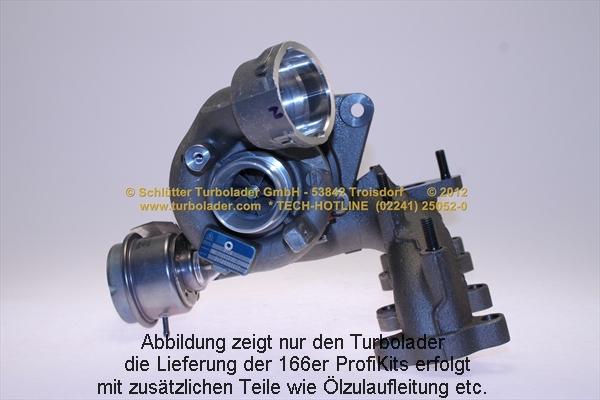 Schlütter Turbolader PRO-02701 D - Турбина, компрессор unicars.by