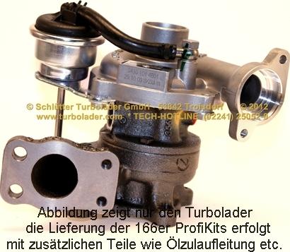 Schlütter Turbolader PRO-07040 - Турбина, компрессор unicars.by