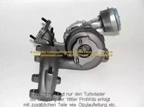 Schlütter Turbolader PRO-01641 - Турбина, компрессор unicars.by