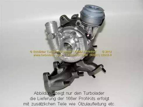 Schlütter Turbolader PRO-01641 - Турбина, компрессор unicars.by