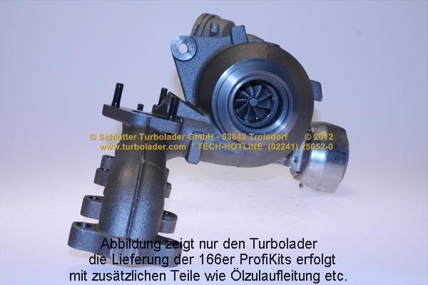 Schlütter Turbolader PRO-02701 D - Турбина, компрессор unicars.by