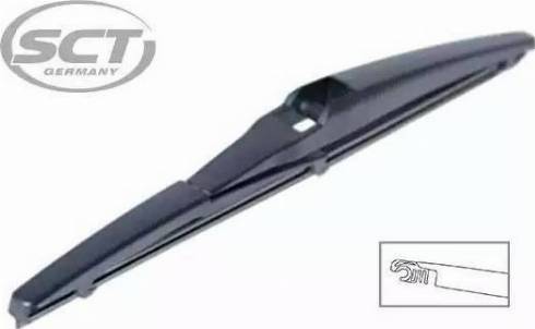 SCT-MANNOL 9493 REAR WIPER - Щетка стеклоочистителя unicars.by