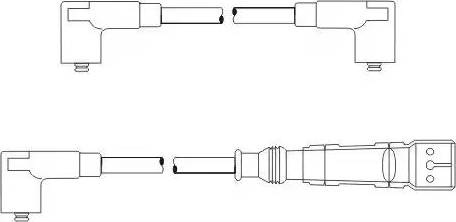 SCT-MANNOL PS 6716 - Комплект проводов зажигания unicars.by