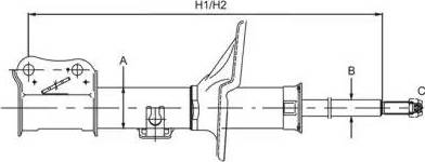 SCT-MANNOL Z 3112L - Амортизатор unicars.by