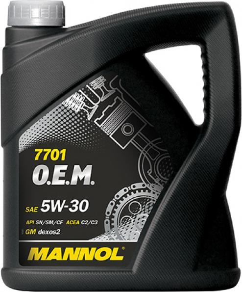 SCT-MANNOL 7701 O.E.M. 5W-30 - Моторное масло unicars.by