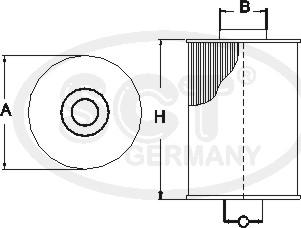 SCT-MANNOL SC 7049 P - Топливный фильтр unicars.by