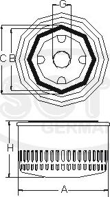 SCT-MANNOL SM 5041 - Гидрофильтр, автоматическая коробка передач unicars.by