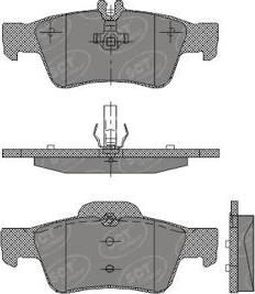 SCT-MANNOL SP 404 PR - Тормозные колодки, дисковые, комплект unicars.by