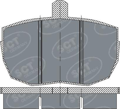 Ferodo FSL829 - Тормозные колодки, дисковые, комплект unicars.by