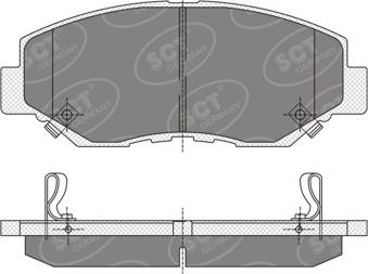 Delphi LP872IN - Тормозные колодки, дисковые, комплект unicars.by