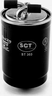 SCT-MANNOL ST 303 - Топливный фильтр unicars.by