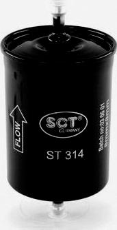 SCT-MANNOL ST 314 - Топливный фильтр unicars.by