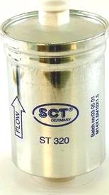 SCT-MANNOL ST 320 - Топливный фильтр unicars.by