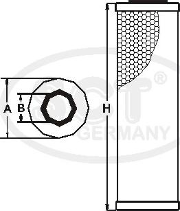 SCT-MANNOL SW 3851 - Фильтр добавочного воздуха unicars.by