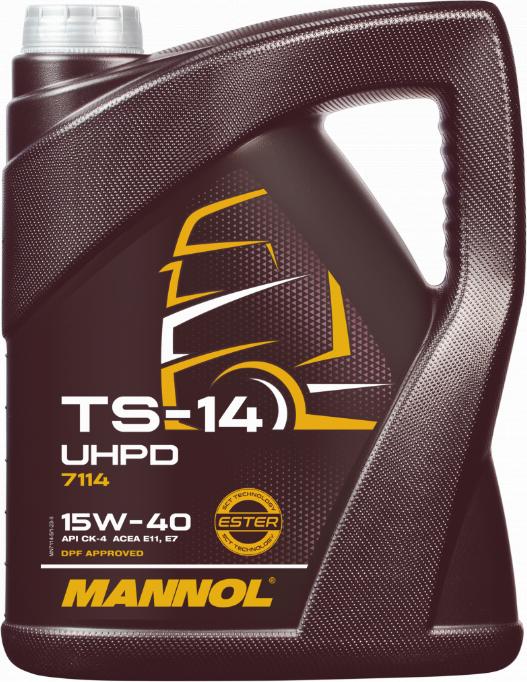 SCT-MANNOL TS-14 UHPD 15W-40 - Моторное масло unicars.by