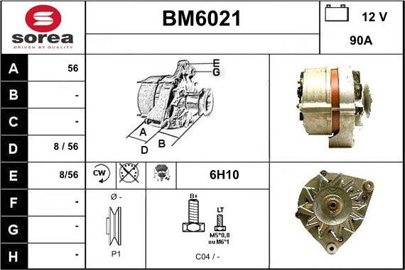 Sera BM6021 - Генератор unicars.by