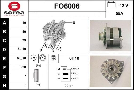 Sera FO6006 - Генератор unicars.by