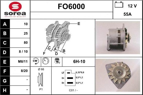 Sera FO6000 - Генератор unicars.by