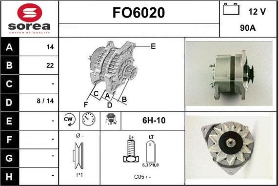 Sera FO6020 - Генератор unicars.by