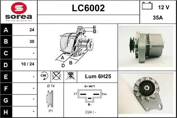 Sera LC6002 - Генератор unicars.by