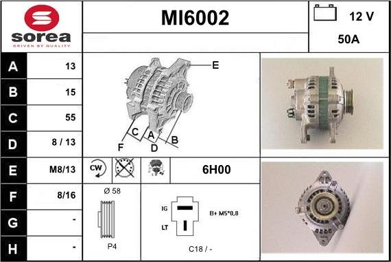 Sera MI6002 - Генератор unicars.by