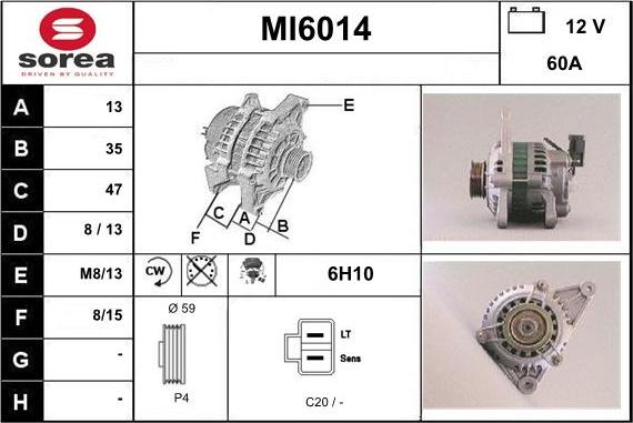 Sera MI6014 - Генератор unicars.by