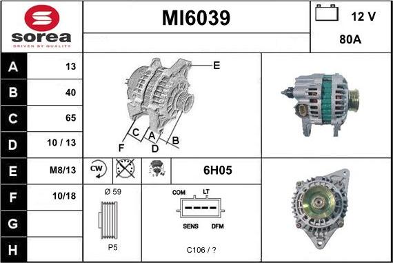 Sera MI6039 - Генератор unicars.by