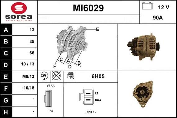 Sera MI6029 - Генератор unicars.by