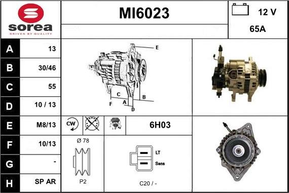 Sera MI6023 - Генератор unicars.by