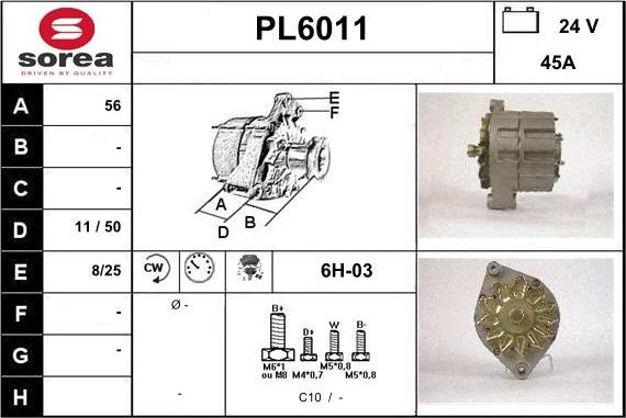 Sera PL6011 - Генератор unicars.by