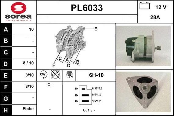 Sera PL6033 - Генератор unicars.by