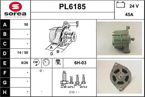 Sera PL6185 - Генератор unicars.by