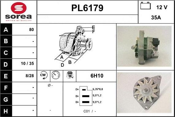 Sera PL6179 - Генератор unicars.by