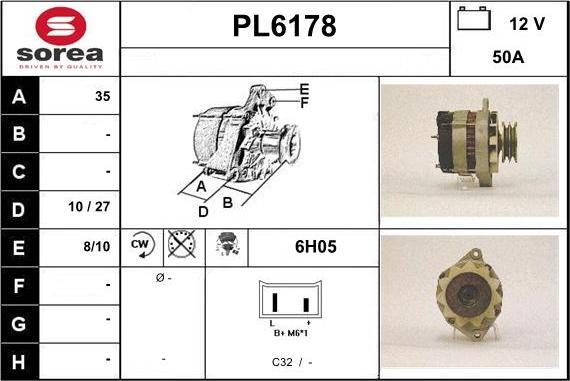 Sera PL6178 - Генератор unicars.by