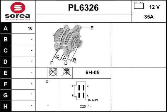 Sera PL6326 - Генератор unicars.by