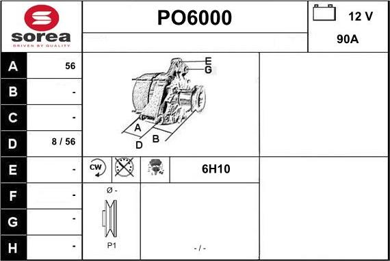 Sera PO6000 - Генератор unicars.by