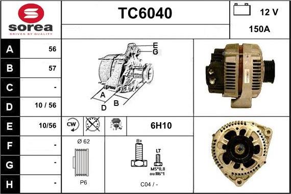 Sera TC6040 - Генератор unicars.by