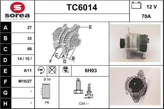 Sera TC6014 - Генератор unicars.by