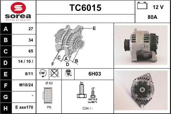 Sera TC6015 - Генератор unicars.by