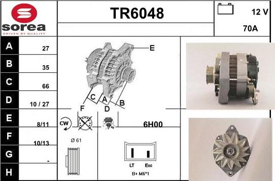 Sera TR6048 - Генератор unicars.by