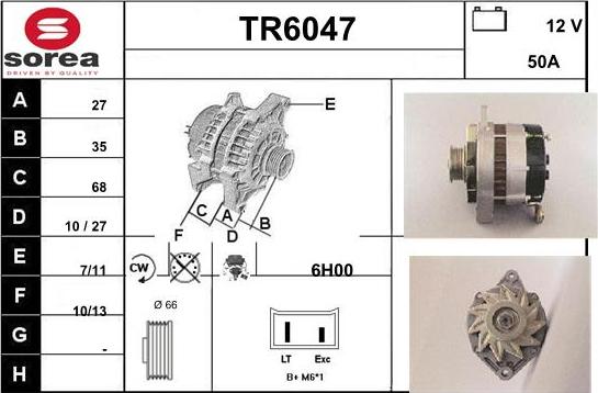 Sera TR6047 - Генератор unicars.by