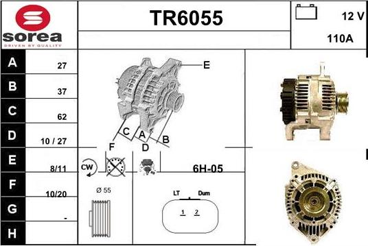 Sera TR6055 - Генератор unicars.by