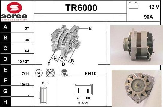 Sera TR6000 - Генератор unicars.by