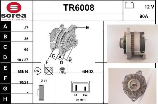 Sera TR6008 - Генератор unicars.by