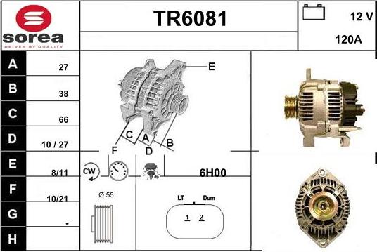 Sera TR6081 - Генератор unicars.by