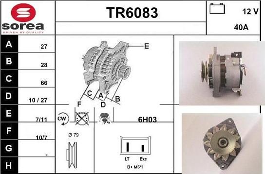 Sera TR6083 - Генератор unicars.by