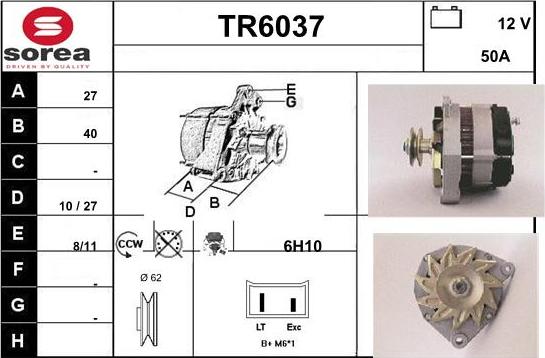 Sera TR6037 - Генератор unicars.by