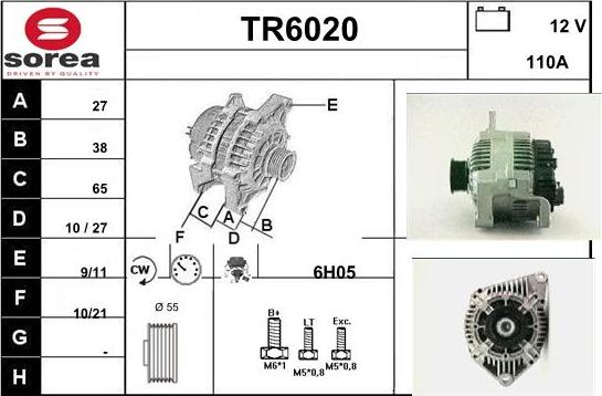 Sera TR6020 - Генератор unicars.by