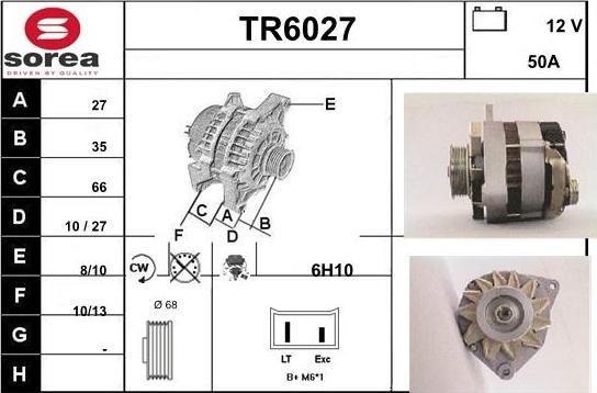 Sera TR6027 - Генератор unicars.by