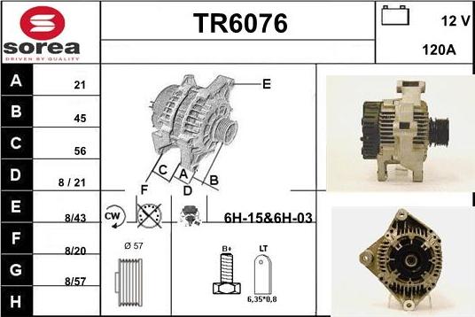 Sera TR6076 - Генератор unicars.by